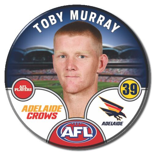 Adelaide Crows 2025 Player Pin Badge - MURRAY, T