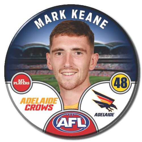 Adelaide Crows 2025 Player Pin Badge - KEANE