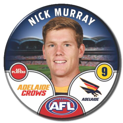 Adelaide Crows 2025 Player Pin Badge - MURRAY, N