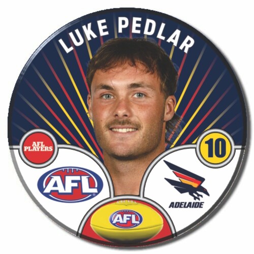 Adelaide Crows 2026 Player Pin Badge - PEDLAR