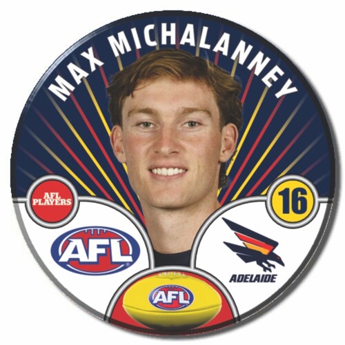 Adelaide Crows 2026 Player Pin Badge - MICHALANNEY
