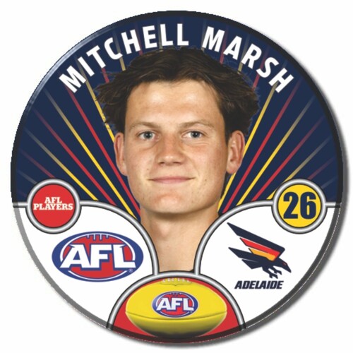 Adelaide Crows 2026 Player Pin Badge - MARSH