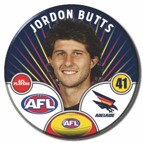 Adelaide Crows 2026 Player Pin Badge - BUTTS