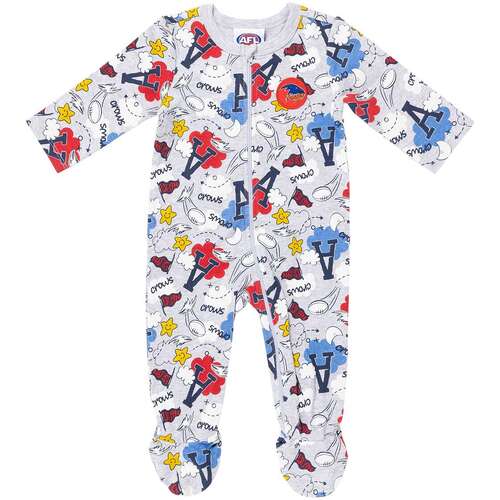 Adelaide Crows Baby Cloud Romper