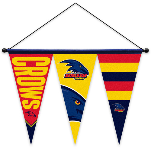 Adelaide Crows Set of 3 Pennants