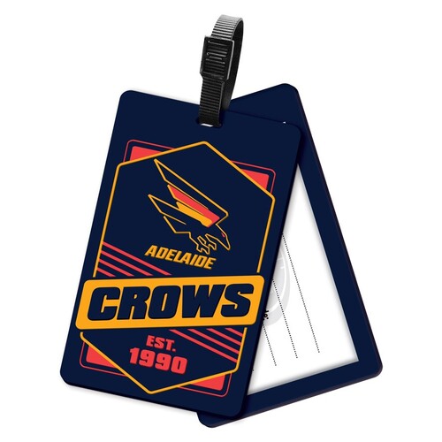 Adelaide Crows Rubber Luggage Tag
