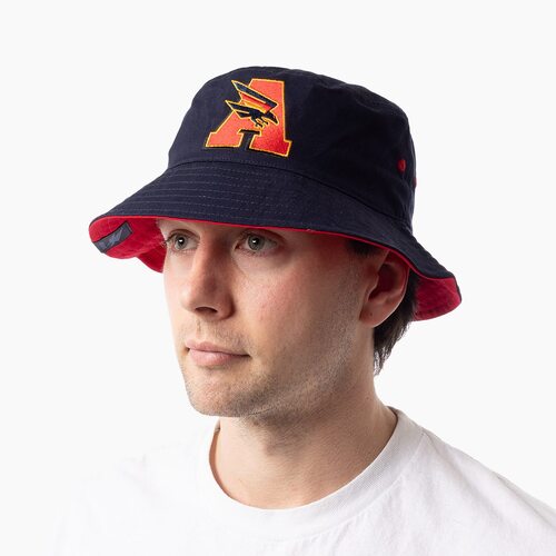 Adelaide Crows Adults Letter Graphic Bucket Hat