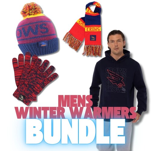 Adelaide Crows Mens Winter Warmers Bundle