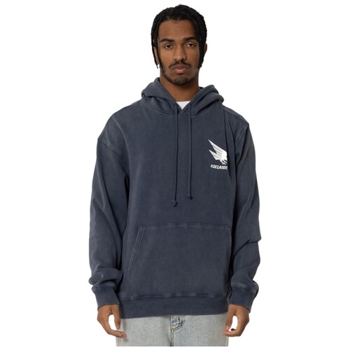 Adelaide Crows Mens Acid Wash Hoodie