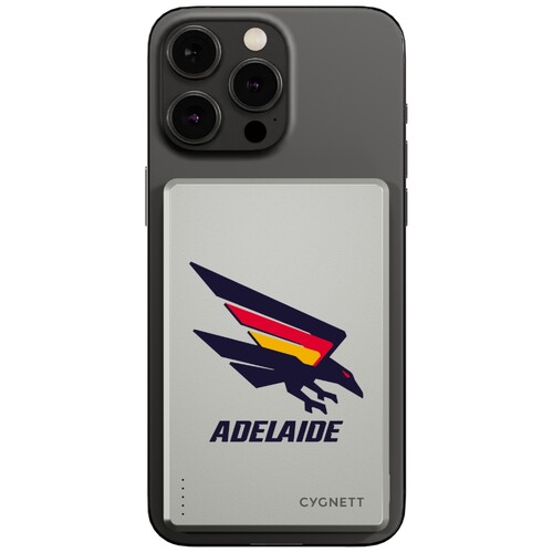 Adelaide Crows AFL Magnetic Wireless Power Bank