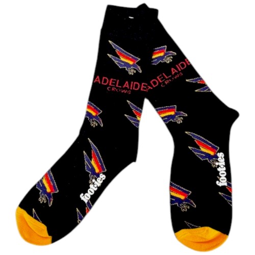 Adelaide Crows Foot-ies Organic Cotton Socks