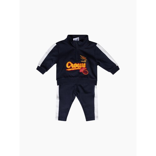 Adelaide Crows  Baby 1/4 Zip Tracksuit Set 