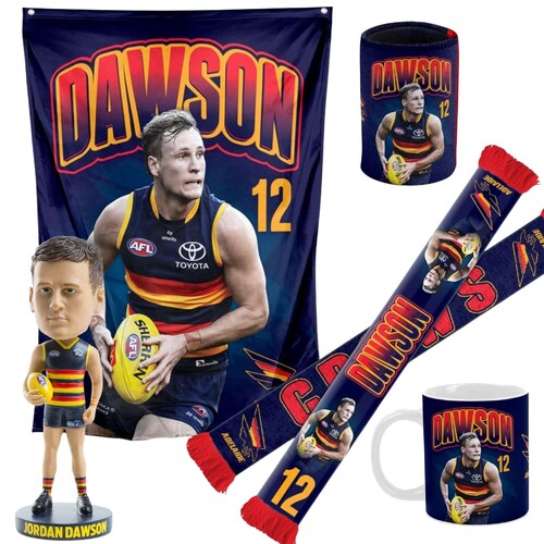 Adelaide Crows Jordan Dawson Ultimate Fan Pack
