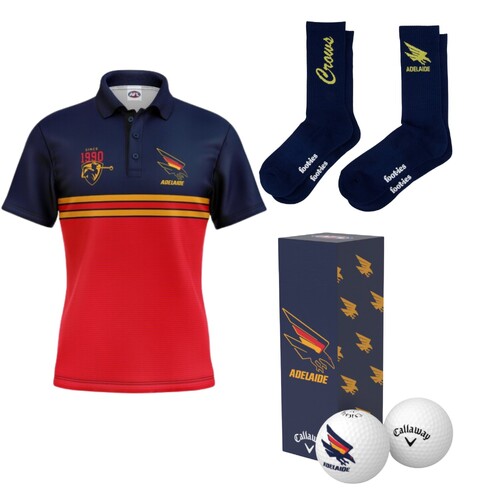 Adelaide Crows Game Day Ready Golf Bundle