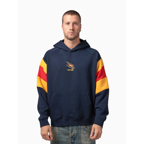 Adelaide Crows Unisex Box Fit Fleece Hood 