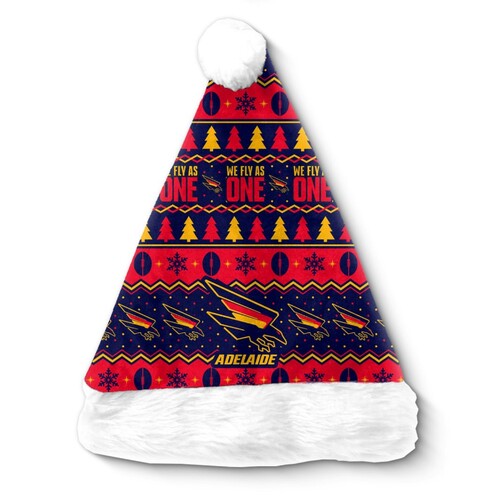 Adelaide Crows Christmas Santa Hat