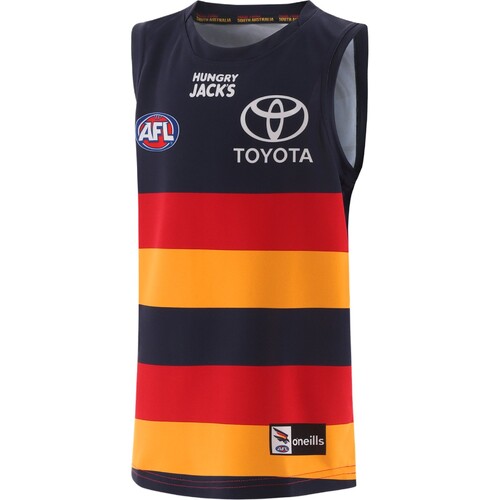 Adelaide Crows 2026 Official Youths Home Guernsey  