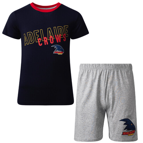 Adelaide Crows Kids Summer PJ Set