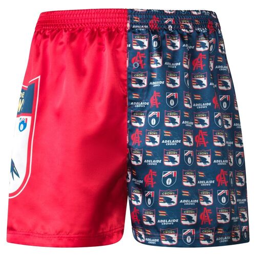 Adelaide Crows Mens Satin Boxer Shorts