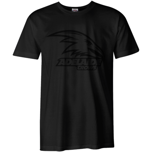 Adelaide Crows Mens Stealth Black Tee