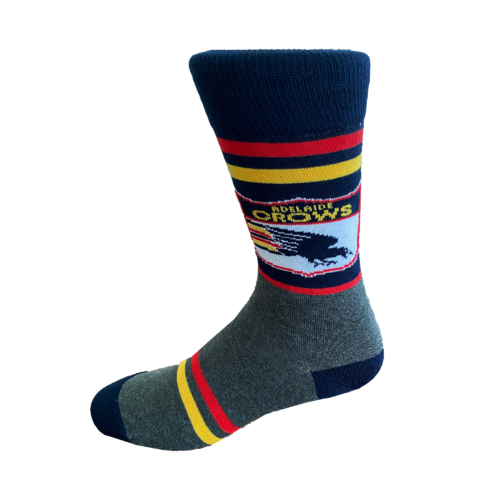Adelaide Crows Retro Shield Mens Socks