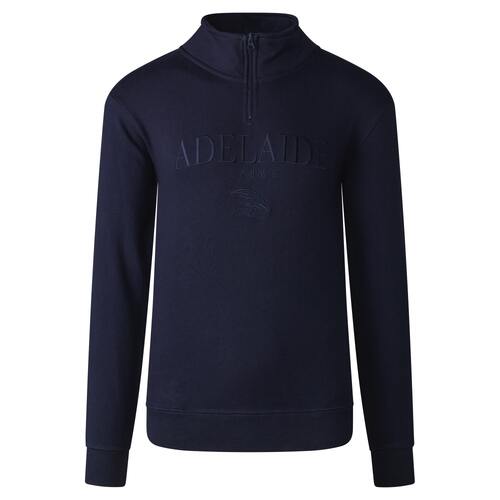 Adelaide Crows Mens Quarter Zip Pullover