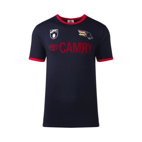 Adelaide Crows Mens CAMRY Throwback Tee