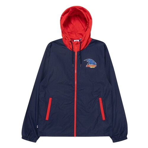 Adelaide Crows Mens Windbreaker Zip Jacket