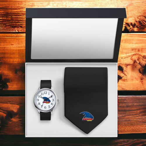 Adelaide Crows Watch and Tie Gift Set
