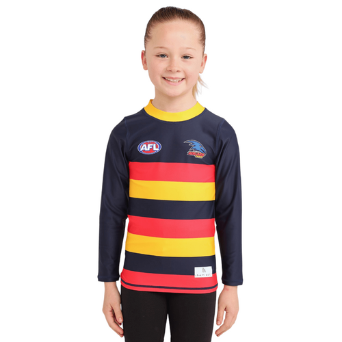Adelaide Crows Kids Rash Top