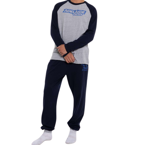 Adelaide Crows Youths Raglan Cuffed PJ Set
