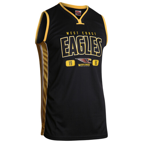 West Coast Eagles Youth Basketball Jersey