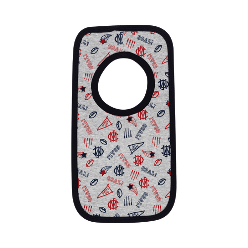 Melbourne Football Club S20 Babies 2 Pack Bib Set