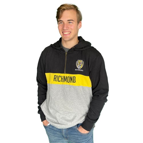 Richmond Tigers Mens Colour Block Hood