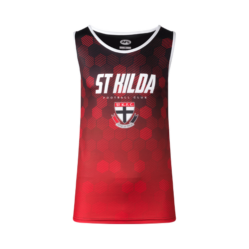 St Kilda Saints Mens Premium Singlet