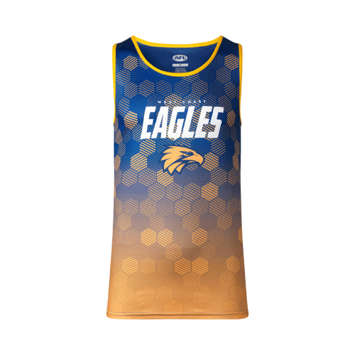 West Coast Eagles Mens Premium Singlet