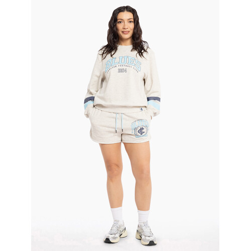 Carlton Blues Womens Scroll Shorts