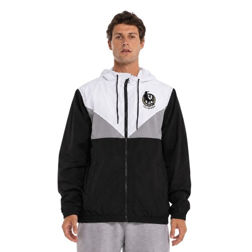 Collingwood Magpies Mens Windbreaker Jacket