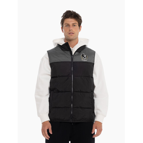 Collingwood Magpies Mens Puffer Vest