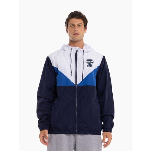 Geelong Cats Mens Windbreaker Jacket