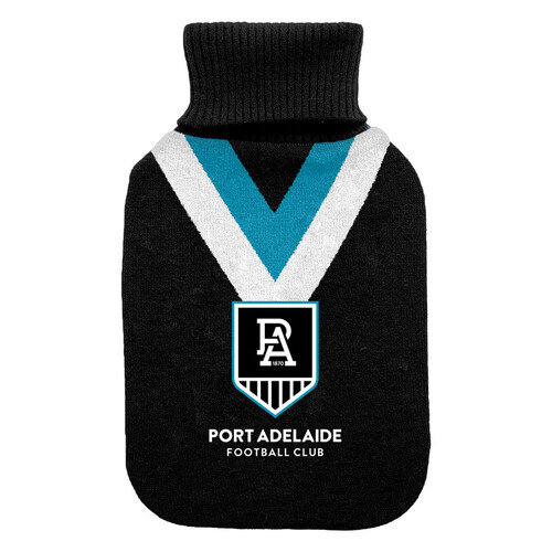 Port Adelaide Power Hot Water Bottle & Cover