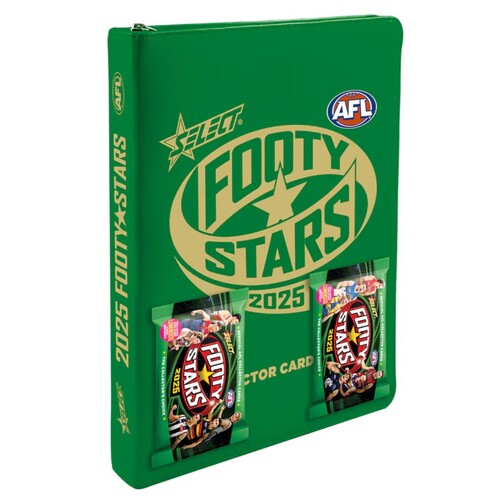 AFL Footy Stars 2025 Collector Cards Vinyl Album