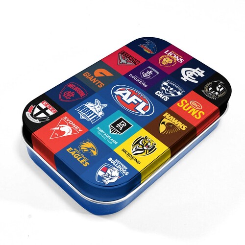 AFL All Teams Tin Box