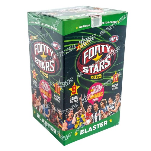 AFL Footy Stars 2025 Collector Cards Blaster Box