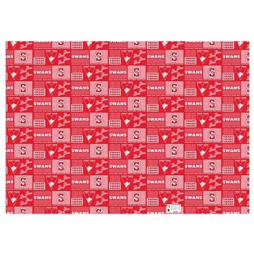 Sydney Swans AFL Wrapping Paper