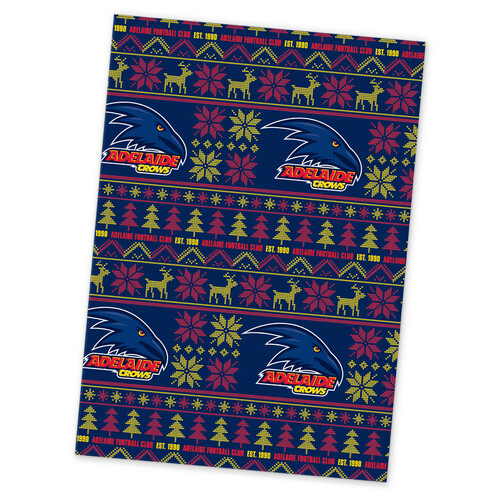 Adelaide Crows Christmas Wrapping Paper