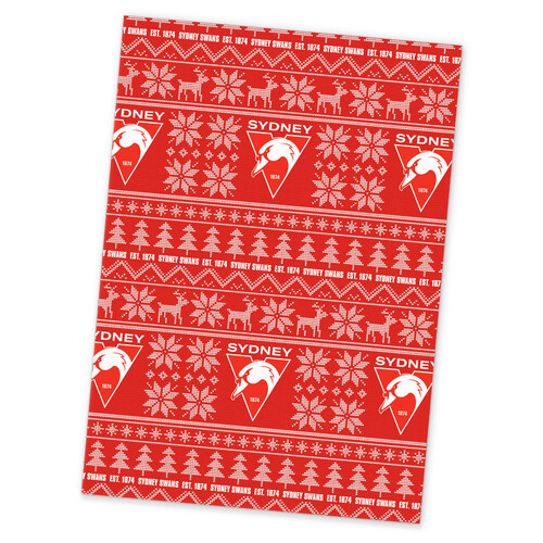 Sydney Swans Christmas Wrapping Paper