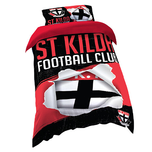 St Kilda Single Quilt Cover Set