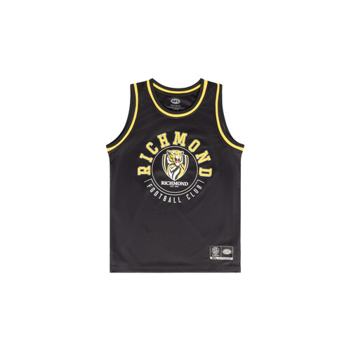 Richmond Tigers Youth Basketball Mesh Singlet