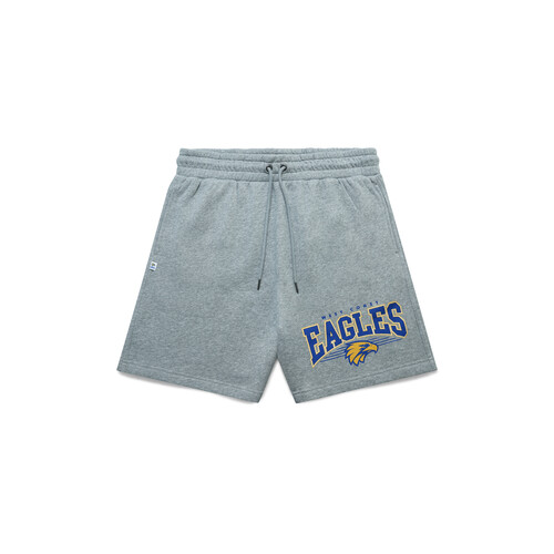 West Coast Eagles Mens Graphic Fleece Shorts
